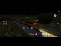 Powerful Train Transportating Cargo Simulation