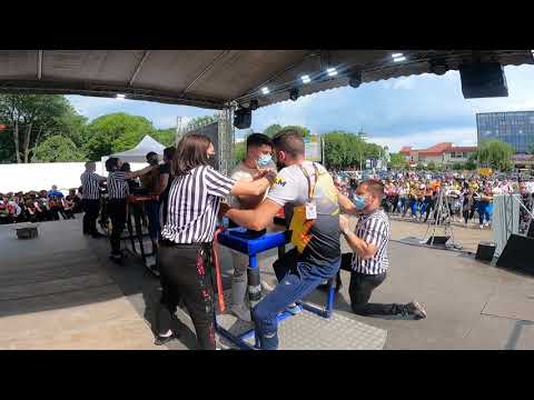 Gabrian Cristi - Meci 1 - Bratul Drept -80 - Campionatul National De Skandenberg 2021 (Radauti)