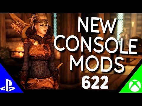 Skyrim Special Edition: ▶️5 BRAND NEW CONSOLE MODS◀️ #622 (PS4/XB1)