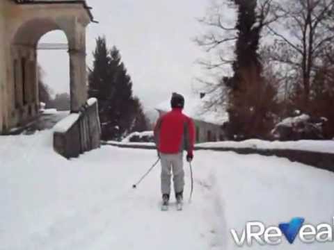 Con gli sci sulla Via delle Cappelle al Sacro Monte (Varese)