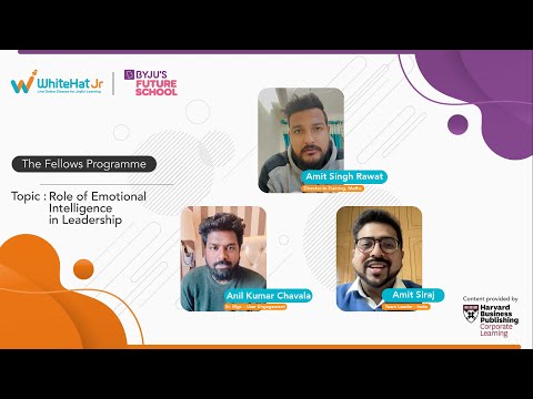 WhiteHat Jr - Is EQ needed in Leadership? - YouTube