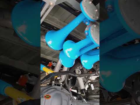 Some Fun Installing a Hornblasters Train Horn Kit on a Ram TRX at High Country Performance 4X4
