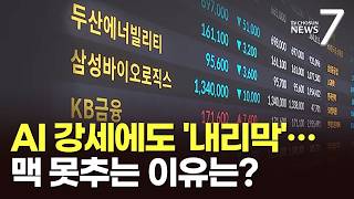 맥 못 추는 원전·전력설비 주가…이유는? [돈이 보이는 경제] [뉴스7]