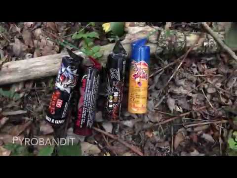 PYROBANDIT 💀 - TUONO GOLD 20 vs BLACK THUNDER vs ATOMYC 5 vs ANGRY CLOWN XL | XL POLENBÖLLER 💥💥