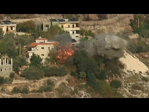 Moment Israeli strike hits southern Lebanese village | AFP