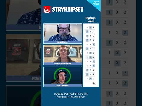 Stryktipset - 11 Miljoner Jackpot! #stryktipset