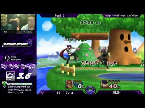 We Tech Those - Pools - YG | Sora (Marth/Falcon) vs. MLGF (Ike)