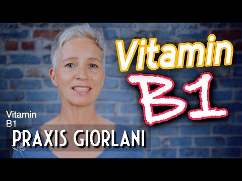 Vitamin B1 - das Zuckervitamin