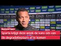 'Wij willen het INITIATIEF nemen in de komende duels | Henk Fraser over CRUCIALE week SPARTA