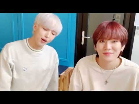 UP10TION Sunyoul, Hwanhee (업텐션 선율, 환희) singing Love Day - Yoseob & Eunji (러브 데이 - 양요섭, 정은지)