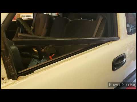 GMC Sierra window sweep replacement