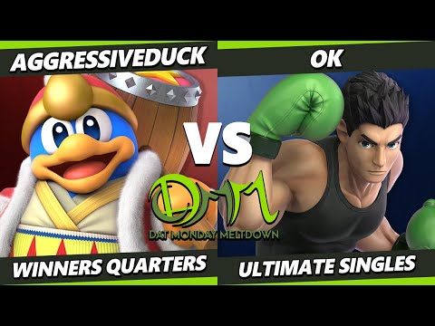DAT MM 267 - AggressiveDuck (Dedede) Vs. O.K. (Little Mac) Smash Ultimate - SSBU