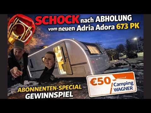 SHOCK after picking up the new Adria Adora 673 PK & giveaway