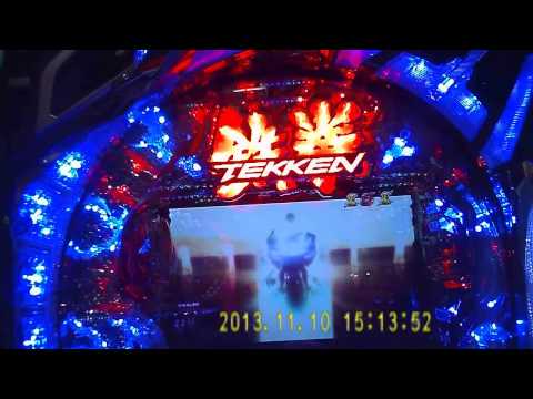 【パチンコ鉄拳】激アツ゛赤保留からの　狙われた風間の血リーチ