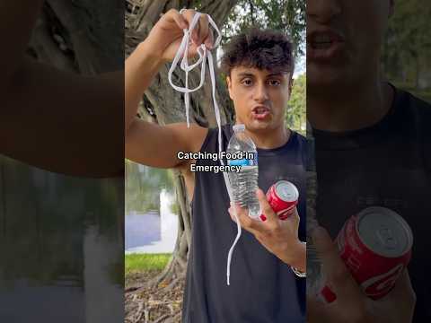 Catching Fish with Shoelace and Soda Can
