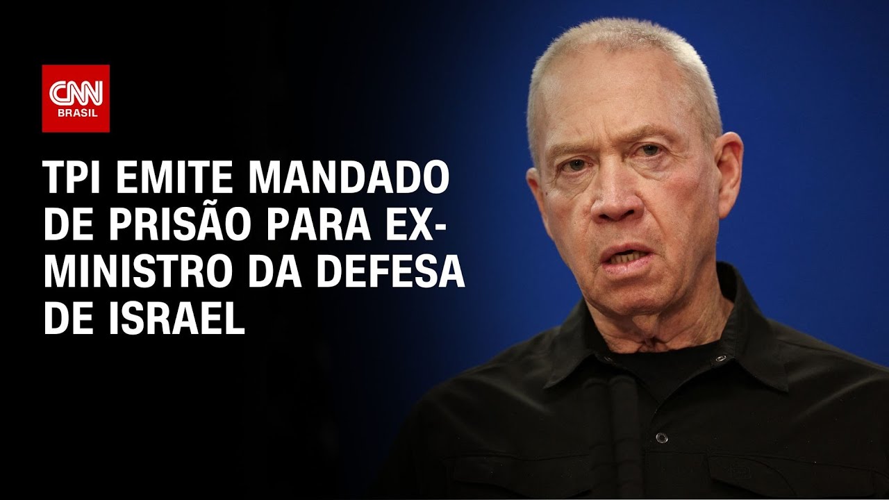 TPI emite mandado de prisão para ex-ministro da Defesa de Israel |LIVE CNN