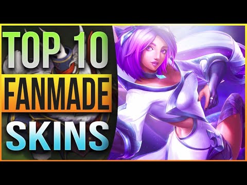 TOP 10 FAN SKINS - League of Legends