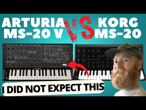 Korg MS-20 Mini Vs Arturia MS-20 V // Quick Demo Comparison