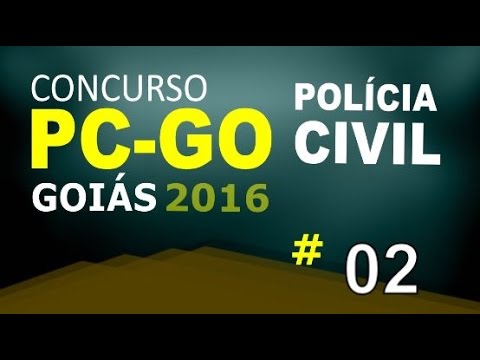 Concurso Polícia Civil de Goiás PC GO 2016 - Informática Aula 2