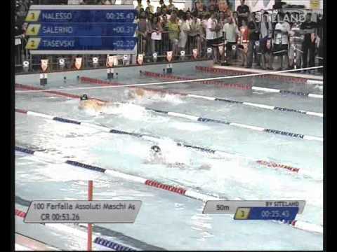 Eliminatorie 2 dei 100 Farfalla  Assoluti Maschi Agonisti - 16 Memorial Chiara Giavi