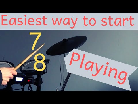 HOW TO PLAY 7/8 ON DRUMS - ODD TIME SIGNATURE DRUM LESSON - seven eight odd time made easy