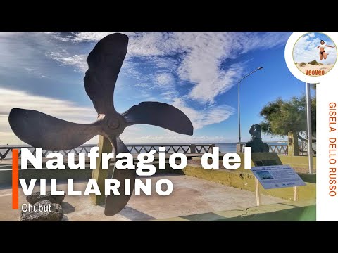 ✅ NAUFRAGIOS en la PATAGONIA -  El Villarino | CAMARONES- Chubut |