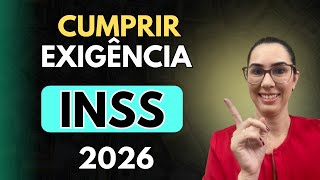 Como cumprir exigência pelo MEU INSS