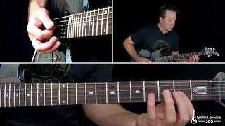 The Four Horsemen Guitar Lesson (Chords/Rhythms) - Metallica