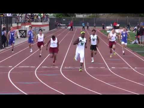 2014 RHL Prelims - 100 Meters (Varsity Men) (Heat 2)