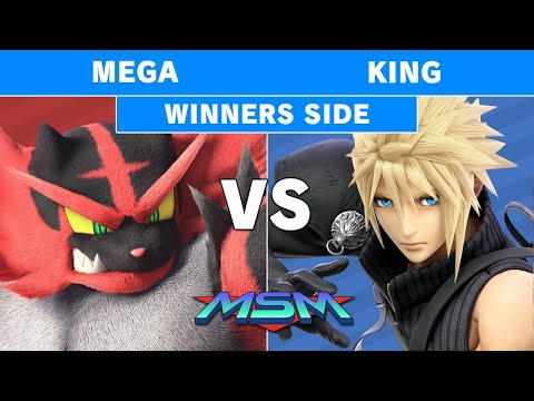 MSM 225 - 100 OJ | Mega (Incineroar) Vs KING (Cloud) Winners Pools - Smash Ultimate
