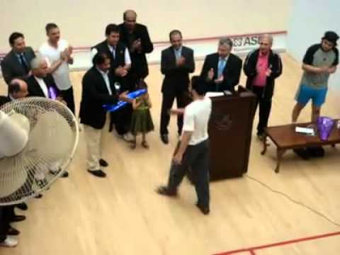 Ceremony with Jahangir Khan(The Legend)