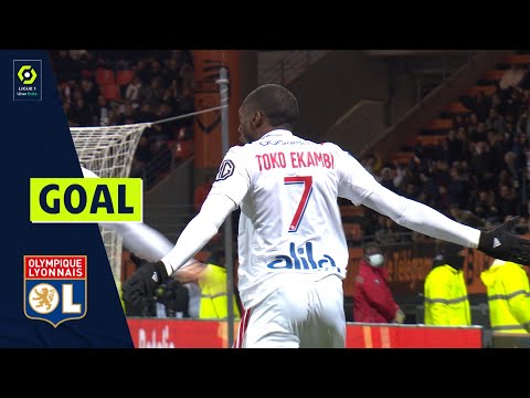 Goal Karl TOKO EKAMBI (59' - OL) FC LORIENT - OLYMPIQUE LYONNAIS (1-4) 21/22