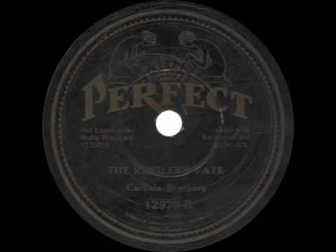 Carlisle Brothers - The Rustler's Fate - 1933