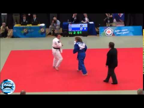 European Judo Cup Seniors London 2014 Final  70kg FICHOT VALERIANE FRA   VAN DIJKE SANNE NED