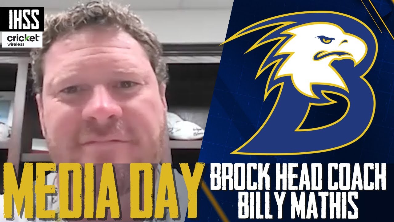 Interview with Brock Head Football Coach Billy Mathis