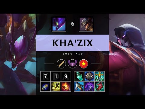 Kha'Zix Mid vs Twisted Fate - VN Master Patch 25.18