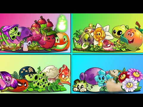 All Plants 6 Team Battlez - Who Will Win? - PVZ 2 Tournament Challenge