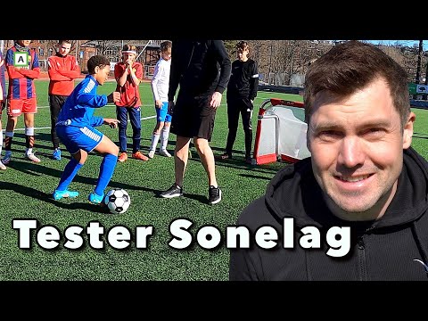 Tester Sonelag i Fotballskills!