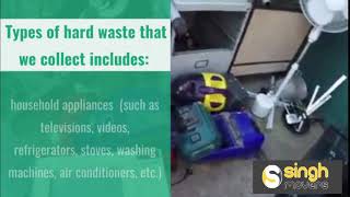 Book a Hard Waste Collection Service | Hard Rubbish Melbourne - Singh Movers