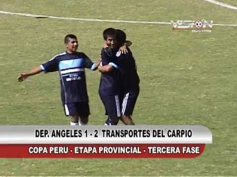 LOS ANGELES 1 - 2 A. T. DEL CARPIO COPA PERU ETAPA PROVINCIAL - Visión Deportiva 2013 TVT Canal 39
