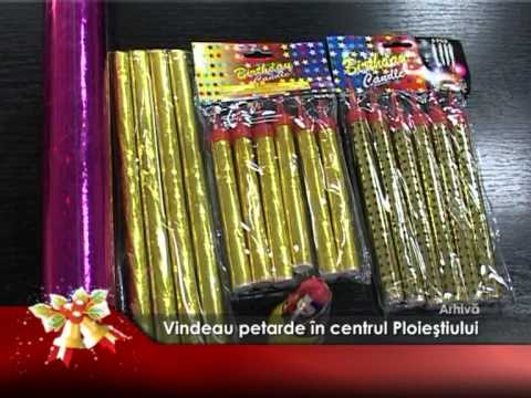 Vindeau petarde în centrul Ploieştiului