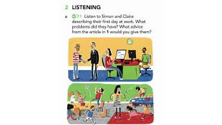 ENGLISH FILE pre-intermediate - 7A. First day nerves. p. 54, ex.7.1