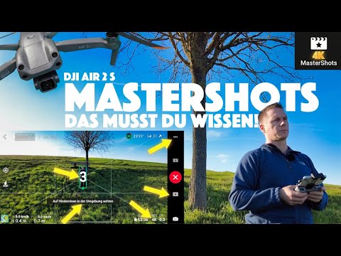 DJI Air 2S MasterShots - Das musst Du wissen! Anleitung, Beispiele, 4K Export und Grenzen - deutsch