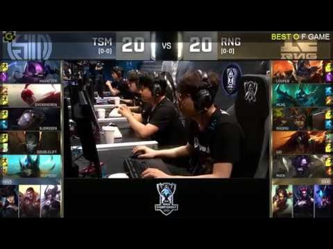 TSM vs RNG Highlights 2016 World championships Day 1 Group A | LOL Hightlights 2016 HD