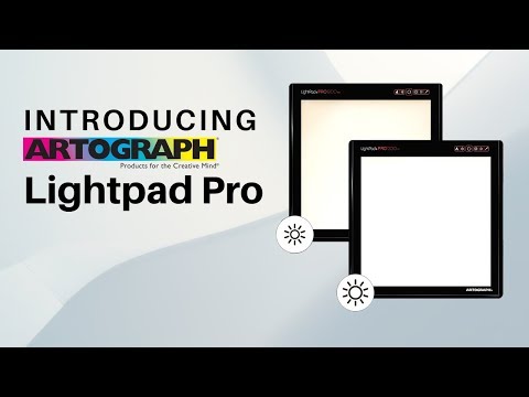 Introducing the LightPad PRO1200 and PRO1700 Light Boxes by Artograph