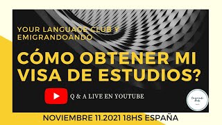 🌈 Cómo solicitar tu visado de Estudios Con La Mejor Academia de Ingles❗❗ #2021