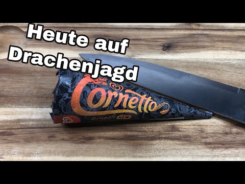 Heute geht es auf Drachenjagd! Das neue Langnese Cornetto Dragon Test