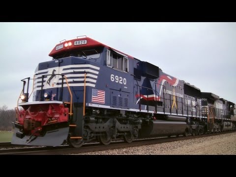 NS 6920 West, The "Veterans" Tribute Engine, on 11-19-2012
