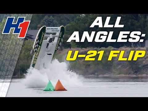 ALL ANGLES: U-21 Lakeridge Paving Flip | 2025 Preseason Testing