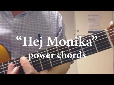 Lär dig spela gitarr - Gitarr för nybörjare - Hej Monika